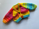 Hand Knitted Cardigan 12"/30cm chest