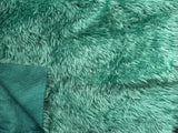 25mm Hand Dyed medium dense mohair - Pine Green
