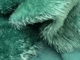 25mm Hand Dyed medium dense mohair - Pine Green
