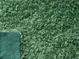 25mm Hand Dyed medium dense curled mohair - Pine Green
