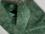 12mm Hand Dyed Sparse Straight mohair - Pine Green