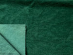 4mm Hand Dyed Short Sparse pile mohair - Forest Green