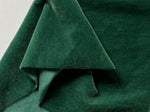 4mm Hand Dyed Short Sparse pile mohair - Forest Green