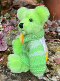 HUNTER - Handmade Artist Teddy Bear made by Bearly Sane Bears