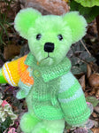 HUNTER - Handmade Artist Teddy Bear made by Bearly Sane Bears