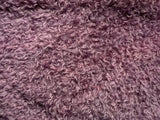 25mm Hand Dyed medium dense curled mohair - Heather Mauve