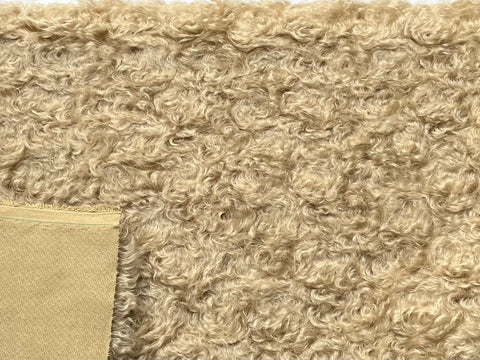 Schulte 27mm Dense Curly Mohair - Beige