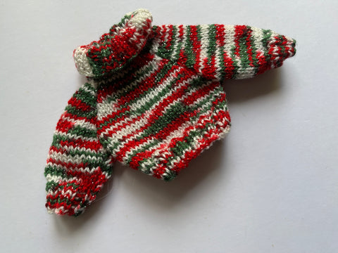 Hand Knitted jumper 10"/26cm chest