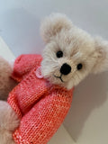 ZELIE - Handmade Artist Teddy Bear made by Bearly Sane Bears