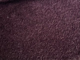4mm Short dense Helmbold pile mohair - Aubergine Tipped