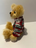 Christian - Handmade Artist Teddy Bear made by Bearly Sane Bears