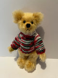 Christian - Handmade Artist Teddy Bear made by Bearly Sane Bears