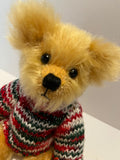Christian - Handmade Artist Teddy Bear made by Bearly Sane Bears