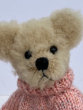 Estelle - Handmade Artist Teddy Bear made by Bearly Sane Bears