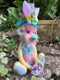Hop- Handmade Artist Teddy Bear made by Bearly Sane Bears