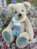 Sage - Handmade Artist Teddy Bear made by Bearly Sane Bears
