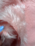 25mm Hand Dyed medium dense mohair - Rosebud