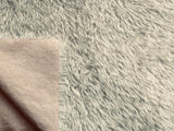 25mm Hand Dyed medium dense mohair - Beige