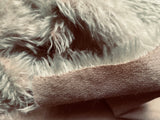 25mm Hand Dyed medium dense mohair - Beige
