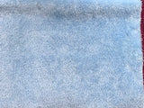 12mm Hand Dyed medium dense straight mohair - Blue
