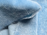 12mm Hand Dyed medium dense straight mohair - Blue