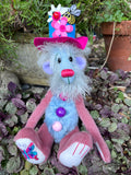 Bobbin - Handmade Artist Teddy Bear made by Bearly Sane Bears