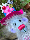 Bobbin - Handmade Artist Teddy Bear made by Bearly Sane Bears