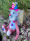Bobbin - Handmade Artist Teddy Bear made by Bearly Sane Bears