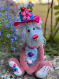Bobbin - Handmade Artist Teddy Bear made by Bearly Sane Bears