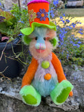Nandita - Handmade Artist Teddy Bear made by Bearly Sane Bears