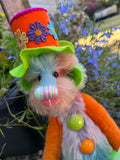 Nandita - Handmade Artist Teddy Bear made by Bearly Sane Bears