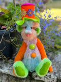 Nandita - Handmade Artist Teddy Bear made by Bearly Sane Bears