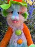 Nandita - Handmade Artist Teddy Bear made by Bearly Sane Bears