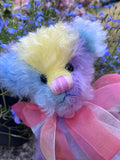 Starburst - Handmade Artist Teddy Bear made by Bearly Sane Bears