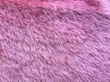 25mm Hand Dyed medium dense wavy mohair - Hot Pink