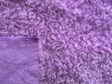 25mm Hand Dyed medium dense curled mohair - Lilac