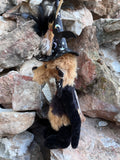 Wizz - Handmade Artist Teddy Bear made by Bearly Sane Bears