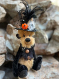 Wizz - Handmade Artist Teddy Bear made by Bearly Sane Bears