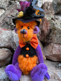 Morgana- Handmade Artist Teddy Bear made by Bearly Sane Bears