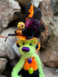 Trixie- Handmade Artist Teddy Bear made by Bearly Sane Bears