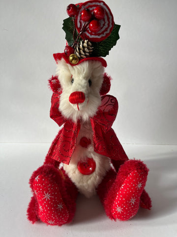 JOVIE - Handmade Artist Teddy Bear made by Bearly Sane Bears