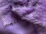 25mm Hand Dyed medium dense curled mohair - Lilac