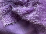 25mm Hand Dyed medium dense curled mohair - Lilac