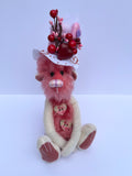 Smitten - Handmade Artist Teddy Bear made by Bearly Sane Bears