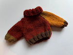 Hand Knitted jumper 10"/26cm chest