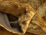 20mm Helmbold Medium Dense Swirl Mohair - Light Brown