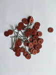 Fibre Board Cotter Pin Joints x 5 sets