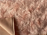 20mm Helmbold Medium Dense Swirl Mohair - Champagne Pink