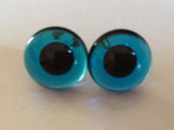 AQUA Shiny Glass Eyes loops x 1 pair