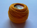 Perle DMC Cotton Nose Thread size 8 - Orange